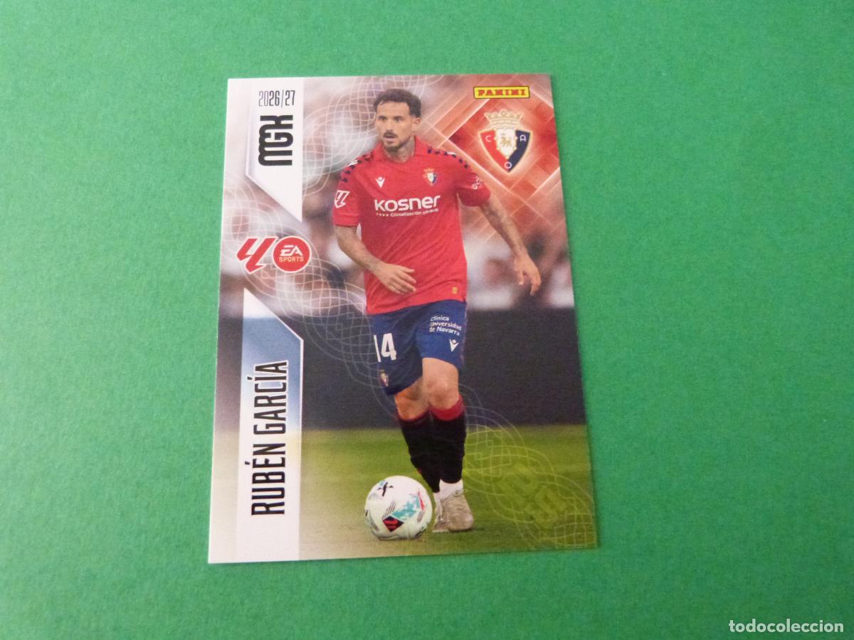 Cromos de f&uacute;tbol: TRADING CARD FUTBOL RUBEN GARCIA AT. OSASUNA N&ordm; 265 LIGA MEGACRACKS 2026-2027/26-27 PANINI