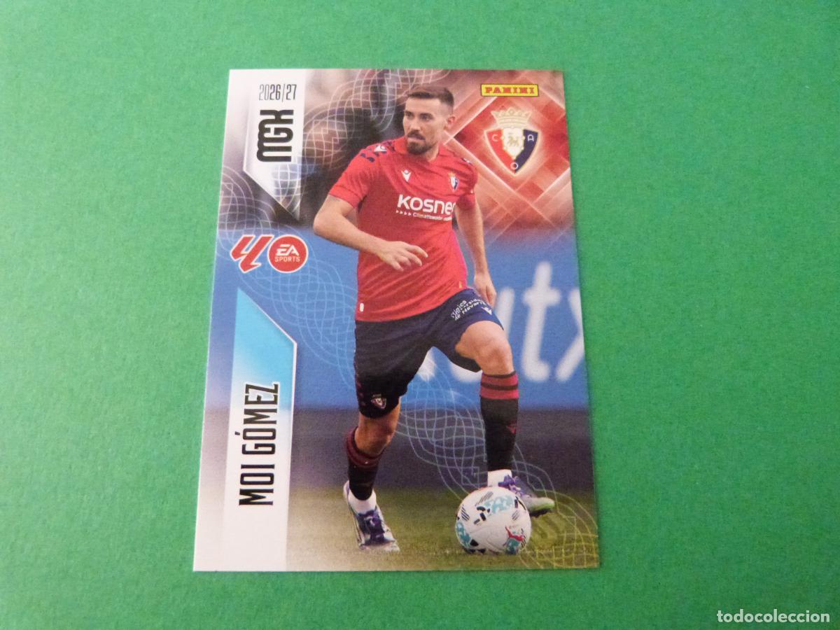 Cromos de f&uacute;tbol: TRADING CARD FUTBOL MOI GOMEZ AT. OSASUNA N&ordm; 264 LIGA MEGACRACKS 2026-2027/26-27 PANINI