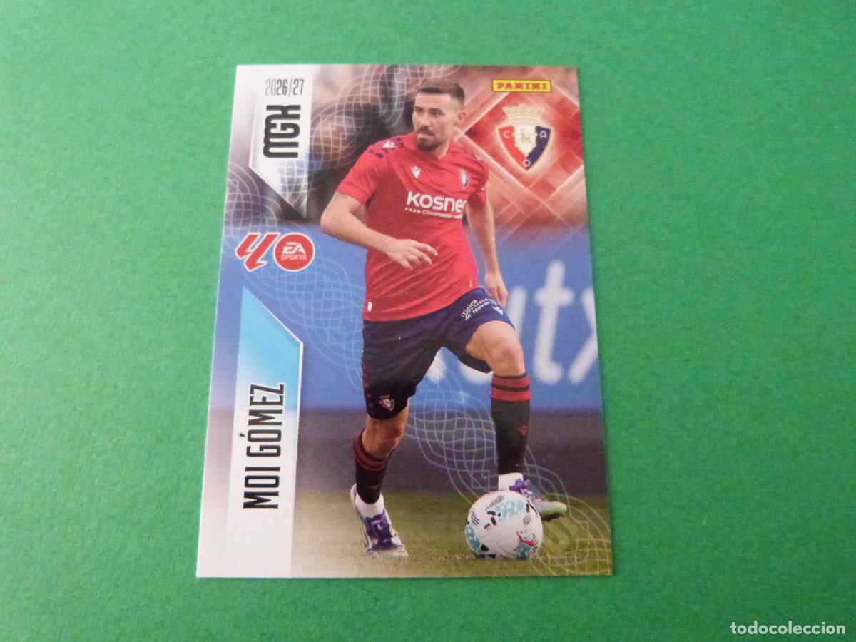 Cromos de f&uacute;tbol: TRADING CARD FUTBOL MOI GOMEZ AT. OSASUNA N&ordm; 264 LIGA MEGACRACKS 2026-2027/26-27 PANINI