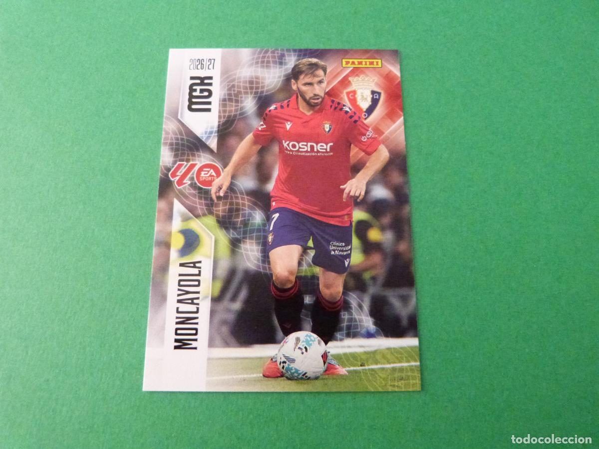 Cromos de f&uacute;tbol: TRADING CARD FUTBOL MONCAYOLA AT. OSASUNA N&ordm; 263 LIGA MEGACRACKS 2026-2027/26-27 PANINI
