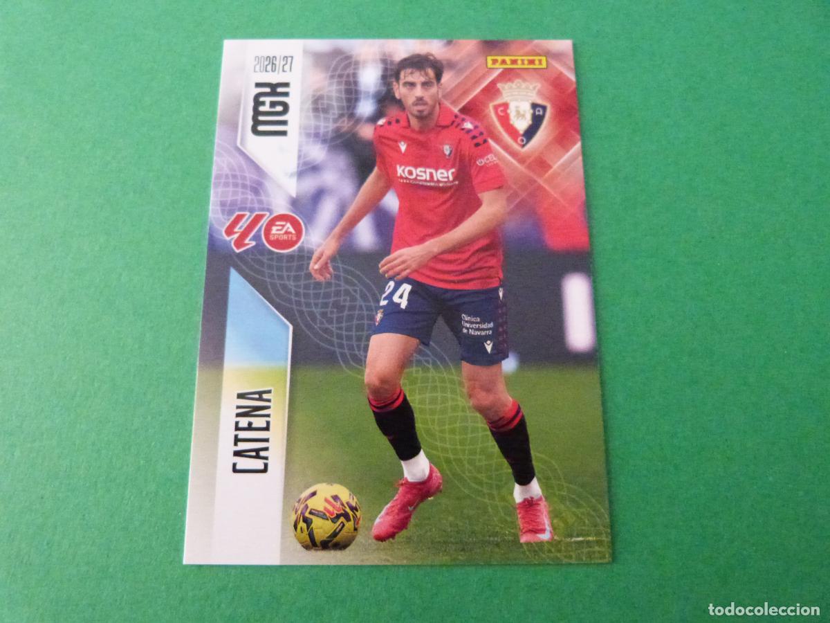 Cromos de f&uacute;tbol: TRADING CARD FUTBOL CATENA AT. OSASUNA N&ordm; 258 LIGA MEGACRACKS 2026-2027/26-27 PANINI