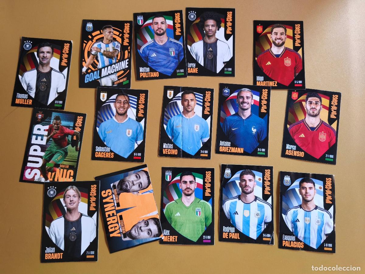 Cromos de f&uacute;tbol: Fifa World Class 2024, contiene 15 cromos