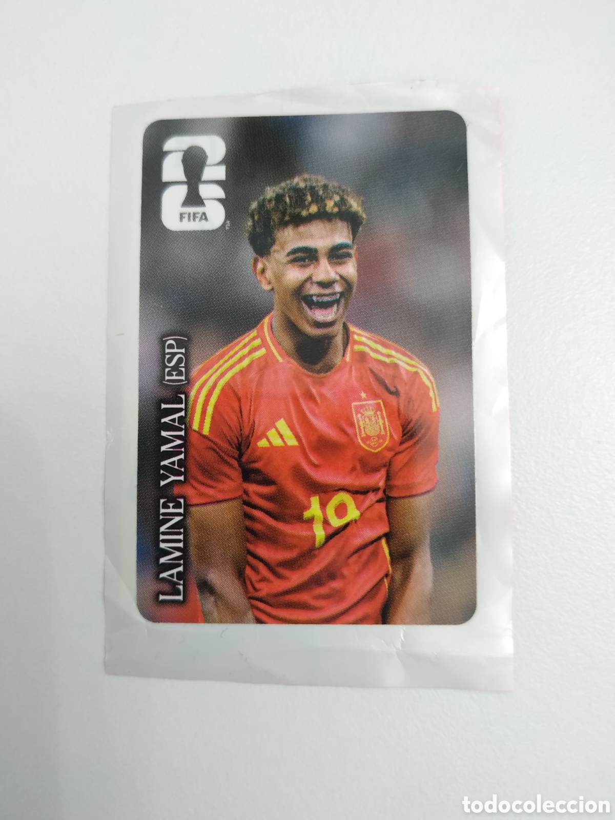 Cromos de f&uacute;tbol: LAMINE YAMAL ESPA&Ntilde;A LA ROJA COCA COLA COCACOLA PANINI FIFA MUNDIAL WORLD CUP 26 2026 STICKER