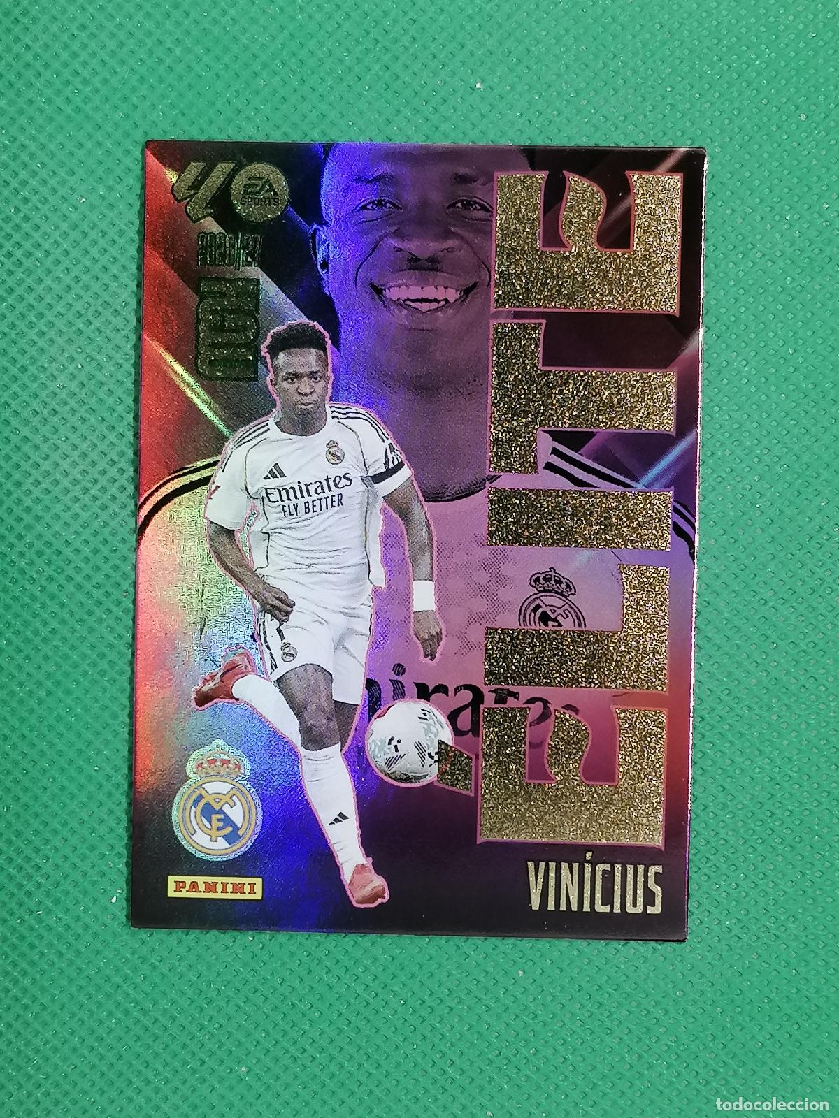 Cromos de f&uacute;tbol: 18 VINICIUS REAL MADRID ELITE ⚽ MEGACRACKS LIGA 2026 2027 26 27 ⚽