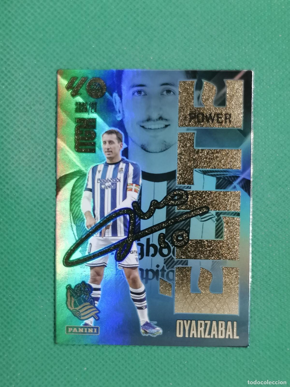 Cromos de f&uacute;tbol: 13 P 13P OYARZABAL REAL SOCIEDAD ELITE POWER ⚽ MEGACRACKS LIGA 2026 2027 26 27 ⚽