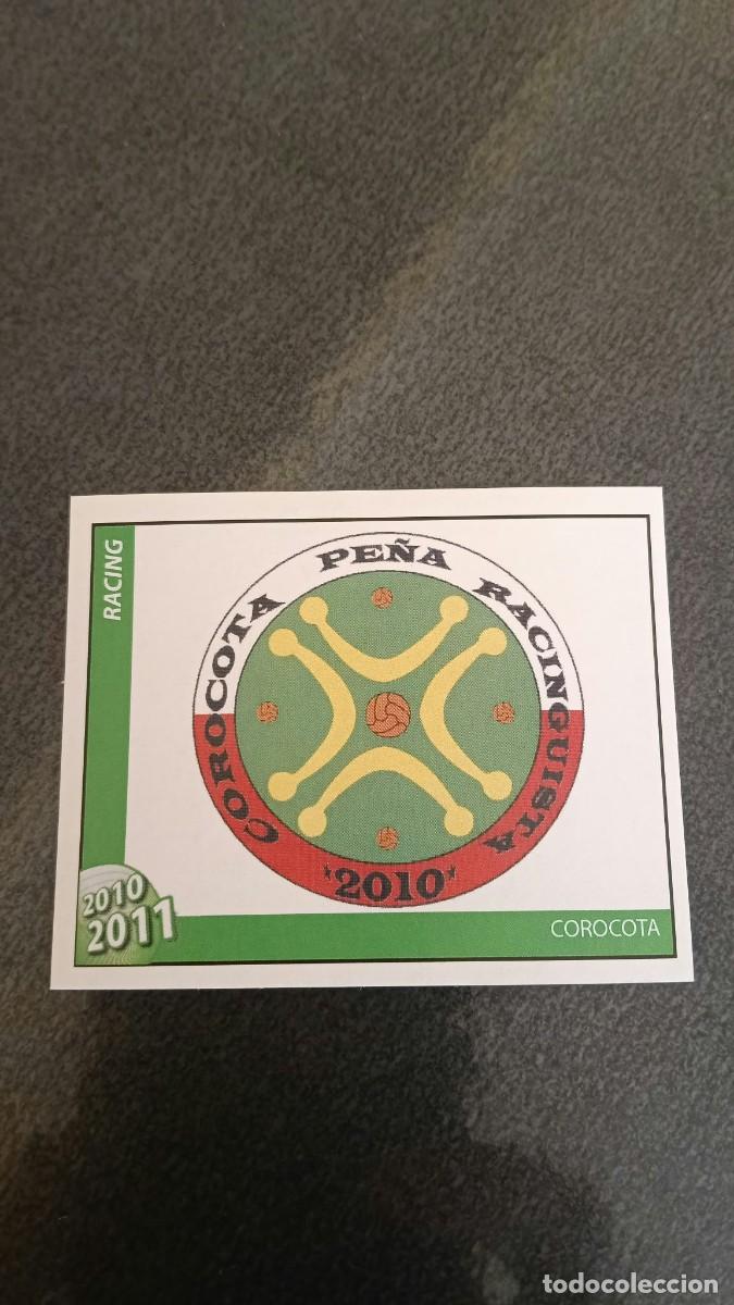 Cromos de f&uacute;tbol: Footprint 2010 2011 Oficial Racing De Santander 256 Pe&ntilde;a Corocota
