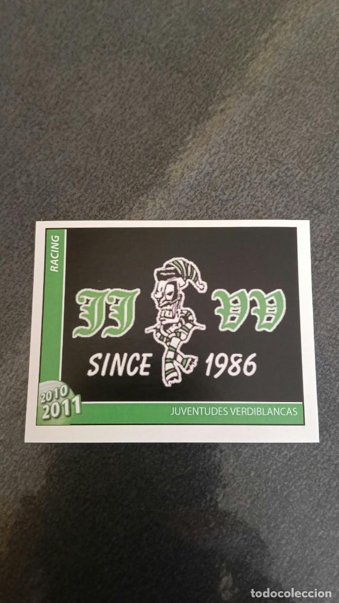 Cromos de f&uacute;tbol: Footprint 2010 2011 Oficial Racing De Santander 264 Pe&ntilde;a Juventudes Verdiblancas