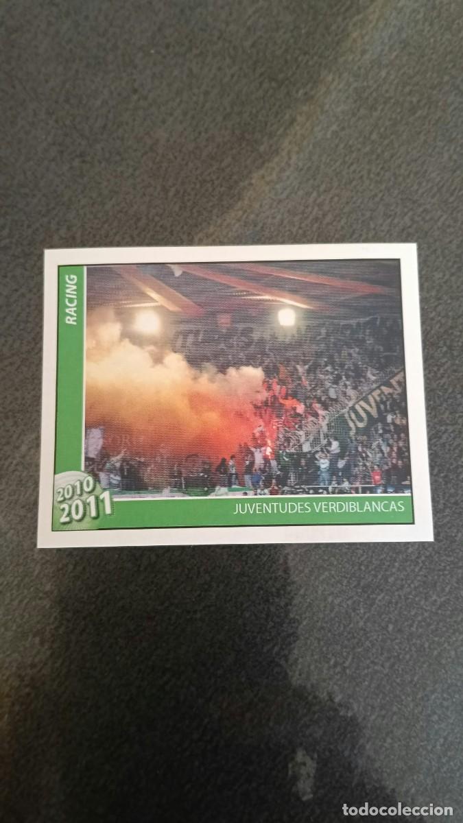 Cromos de f&uacute;tbol: Footprint 2010 2011 Oficial Racing De Santander 265 Pe&ntilde;a Juventudes Verdiblancas