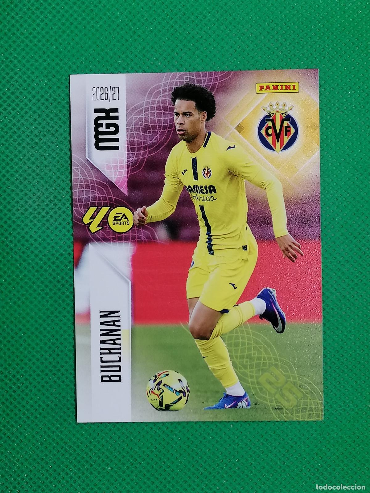Cromos de f&uacute;tbol: 374 BUCHANAN VILLARREAL ⚽ MEGACRACKS LIGA 2026 2027 26 27 ⚽