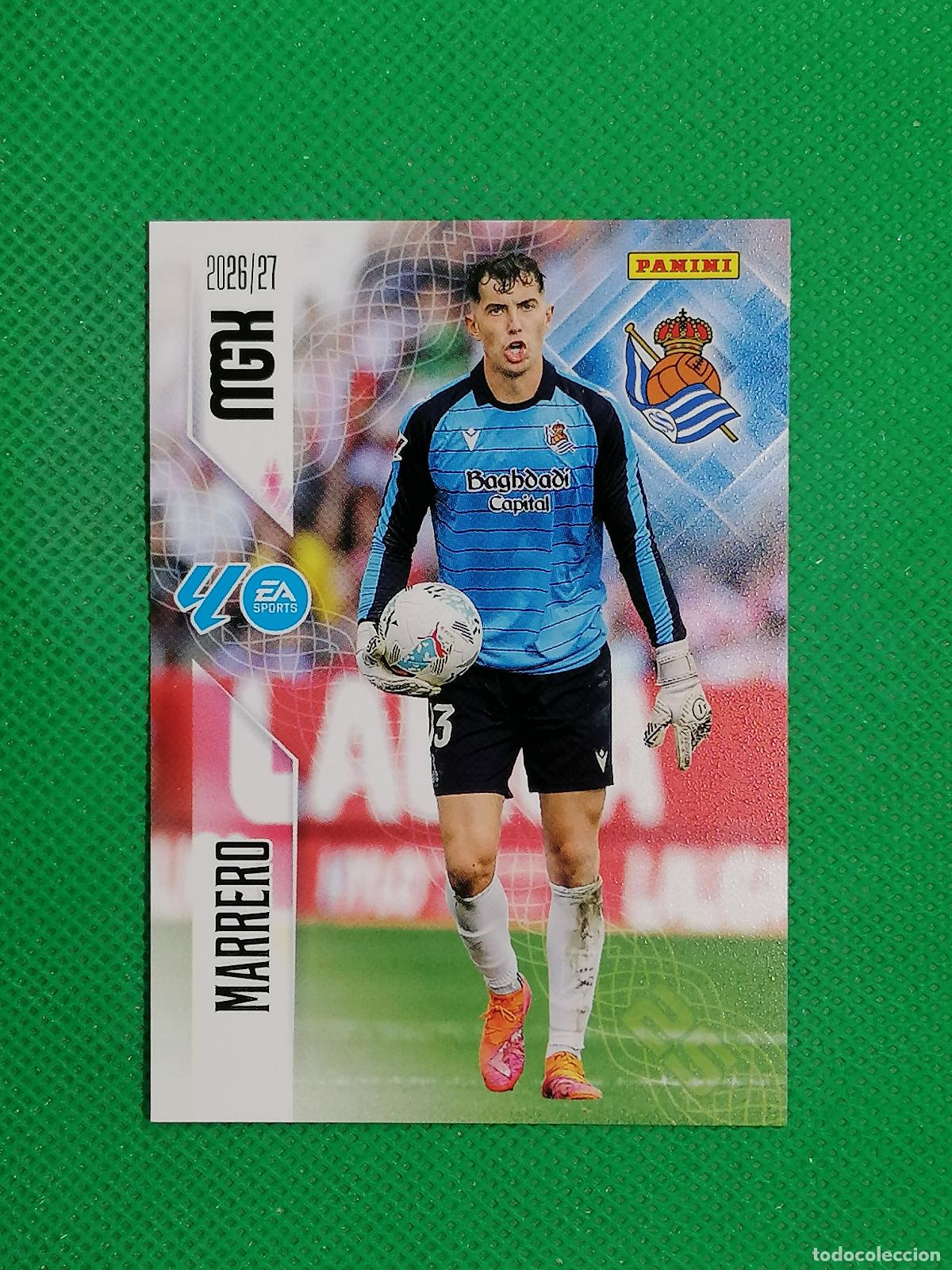 Fu&szlig;ball-Sticker: 309 MARRERO REAL SOCIEDAD ⚽ MEGACRACKS LIGA 2026 2027 26 27 ⚽
