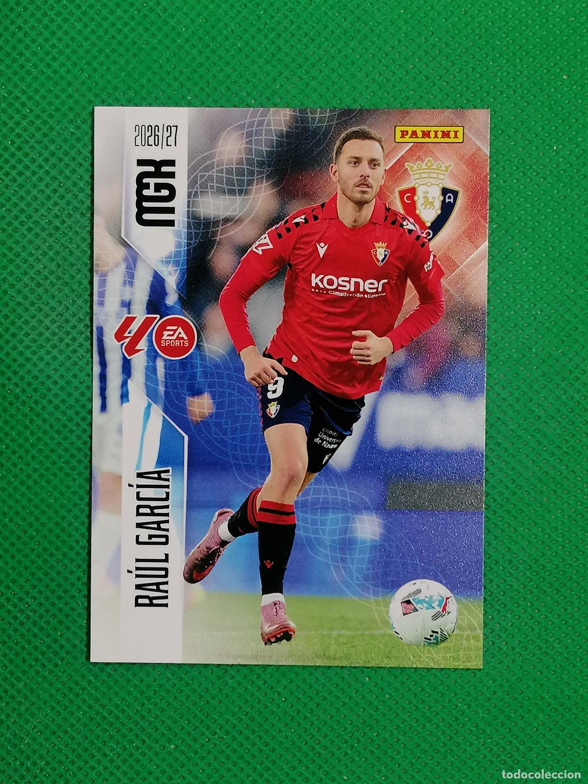 Fu&szlig;ball-Sticker: 269 RAUL GARCIA OSASUNA ⚽ MEGACRACKS LIGA 2026 2027 26 27 ⚽