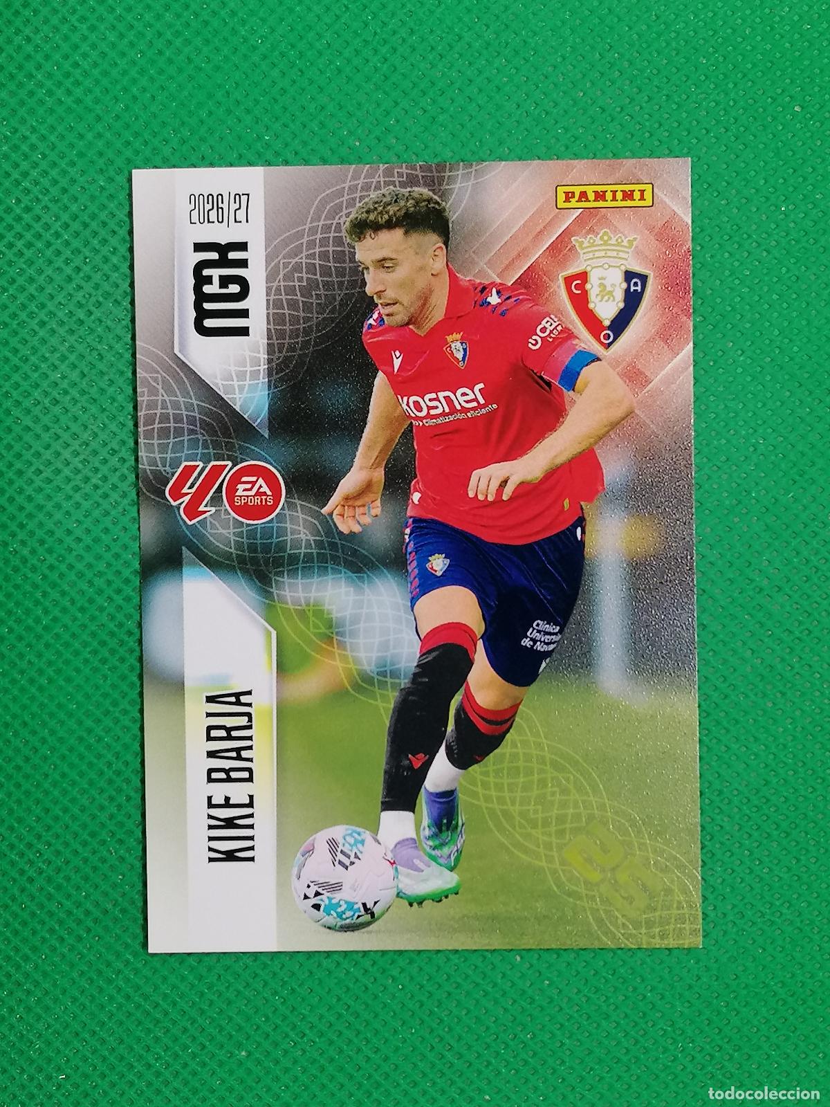 Fu&szlig;ball-Sticker: 268 KIKE BARJA OSASUNA ⚽ MEGACRACKS LIGA 2026 2027 26 27 ⚽