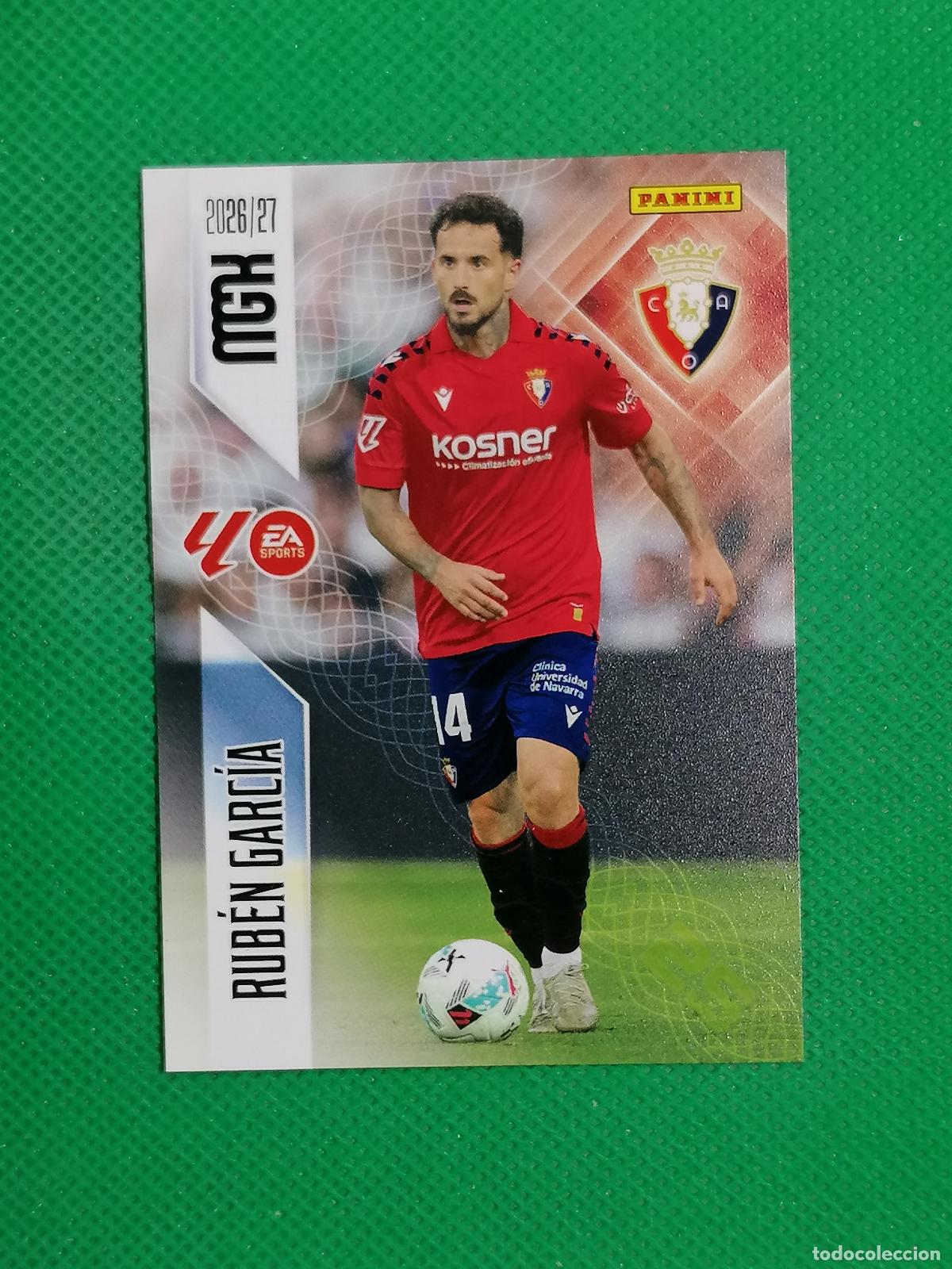 Fu&szlig;ball-Sticker: 265 RUBEN GARCIA OSASUNA ⚽ MEGACRACKS LIGA 2026 2027 26 27 ⚽