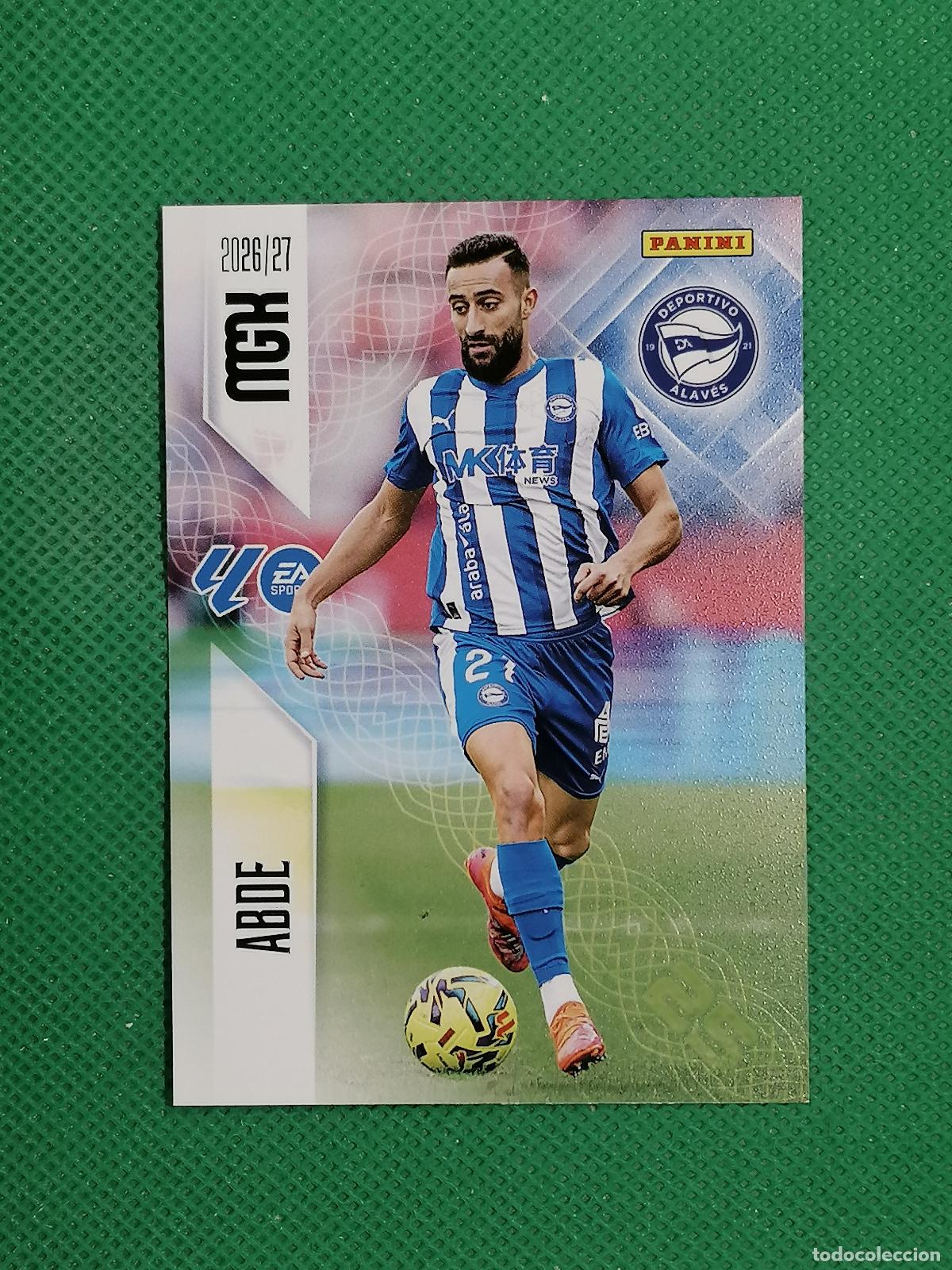 Cromos de f&uacute;tbol: 34 ABDE ALAVES ⚽ MEGACRACKS LIGA 2026 2027 26 27 ⚽