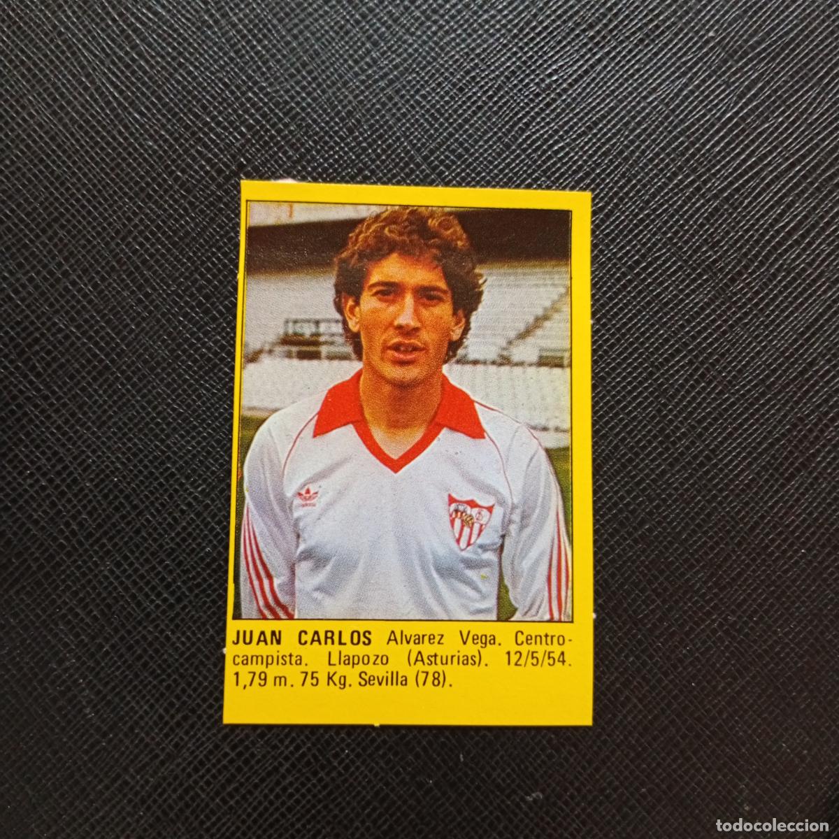 Cromos de f&uacute;tbol: JUAN CARLOS SEVILLA CROMO SUPER ROLLAN 1984 CROMO FUTBOL LIGA 84 - DESPEGADO - A149 PG17
