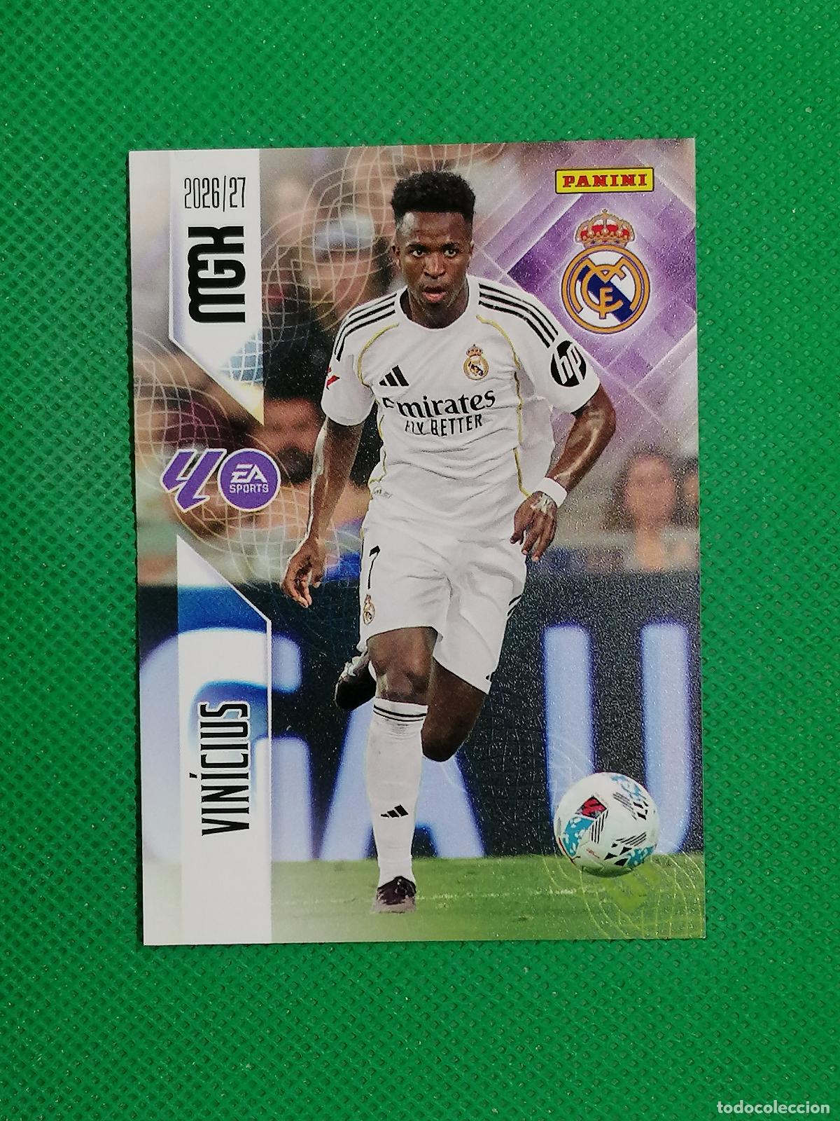 Cromos de f&uacute;tbol: 234 VINI JR VINICIUS REAL MADRID ⚽ MEGACRACKS LIGA 2026 2027 26 27 ⚽