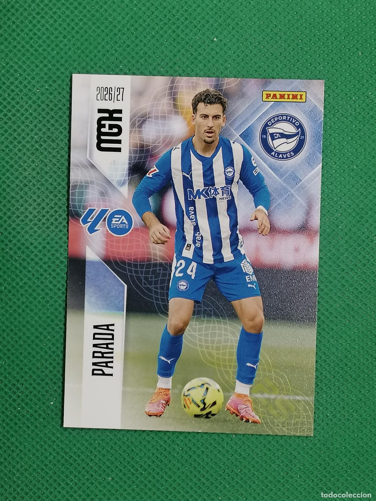 Cromos de f&uacute;tbol: 25 PARADA ALAVES ⚽ MEGACRACKS LIGA 2026 2027 26 27 ⚽