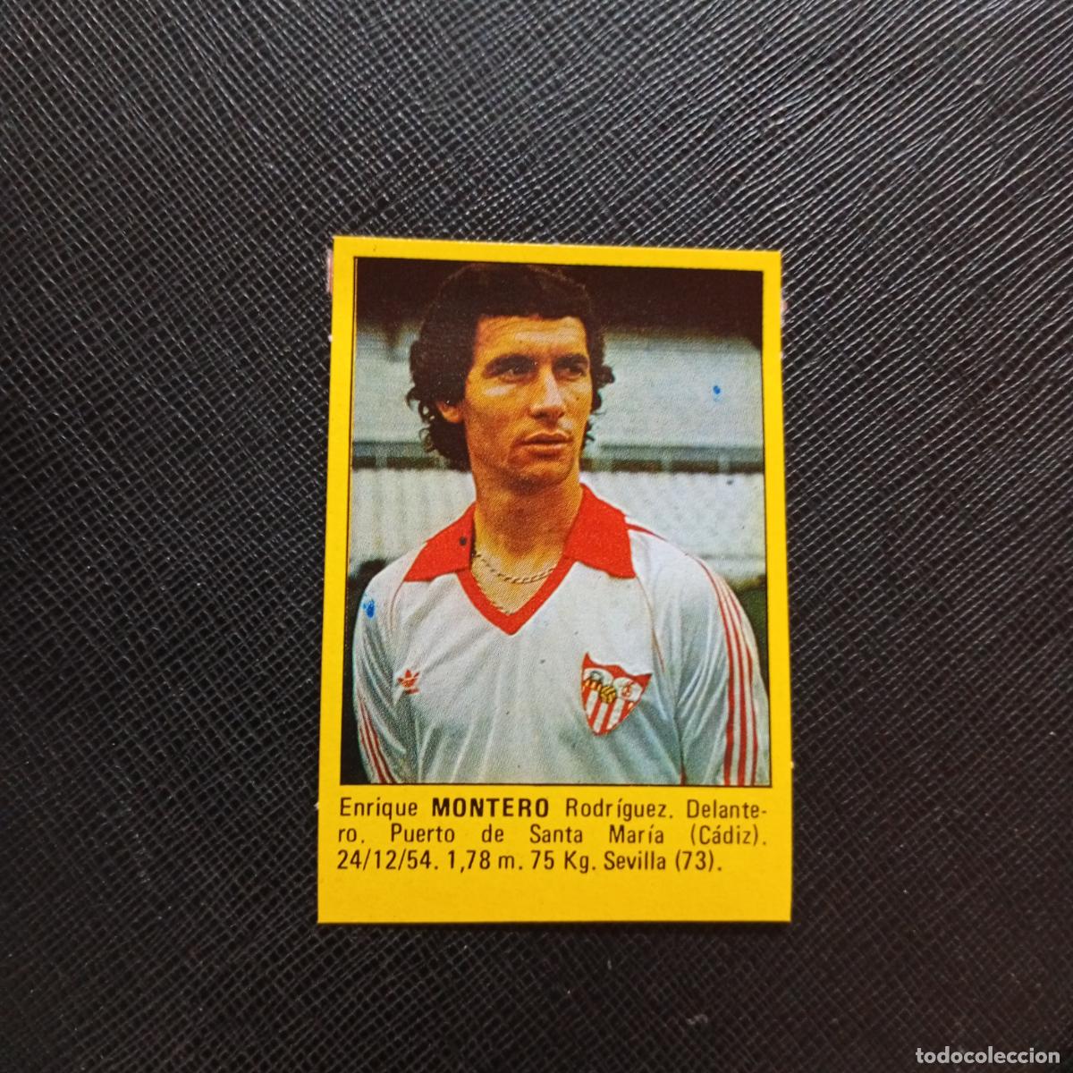 Cromos de f&uacute;tbol: MONTERO SEVILLA CROMO SUPER ROLLAN 1984 CROMO FUTBOL LIGA 84 - DESPEGADO - A149 PG17