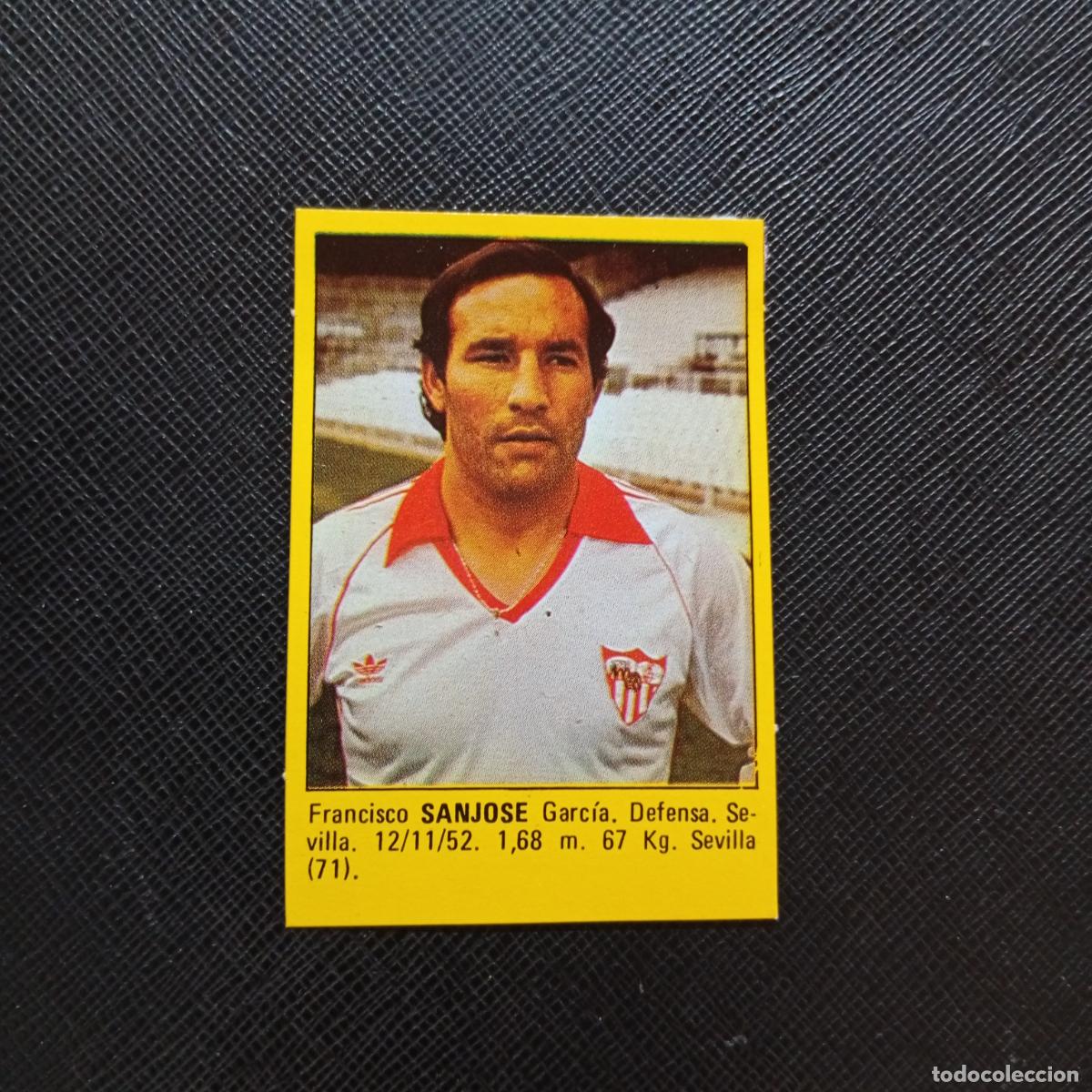 Cromos de f&uacute;tbol: SANJOSE SEVILLA CROMO SUPER ROLLAN 1984 CROMO FUTBOL LIGA 84 - DESPEGADO - A149 PG18