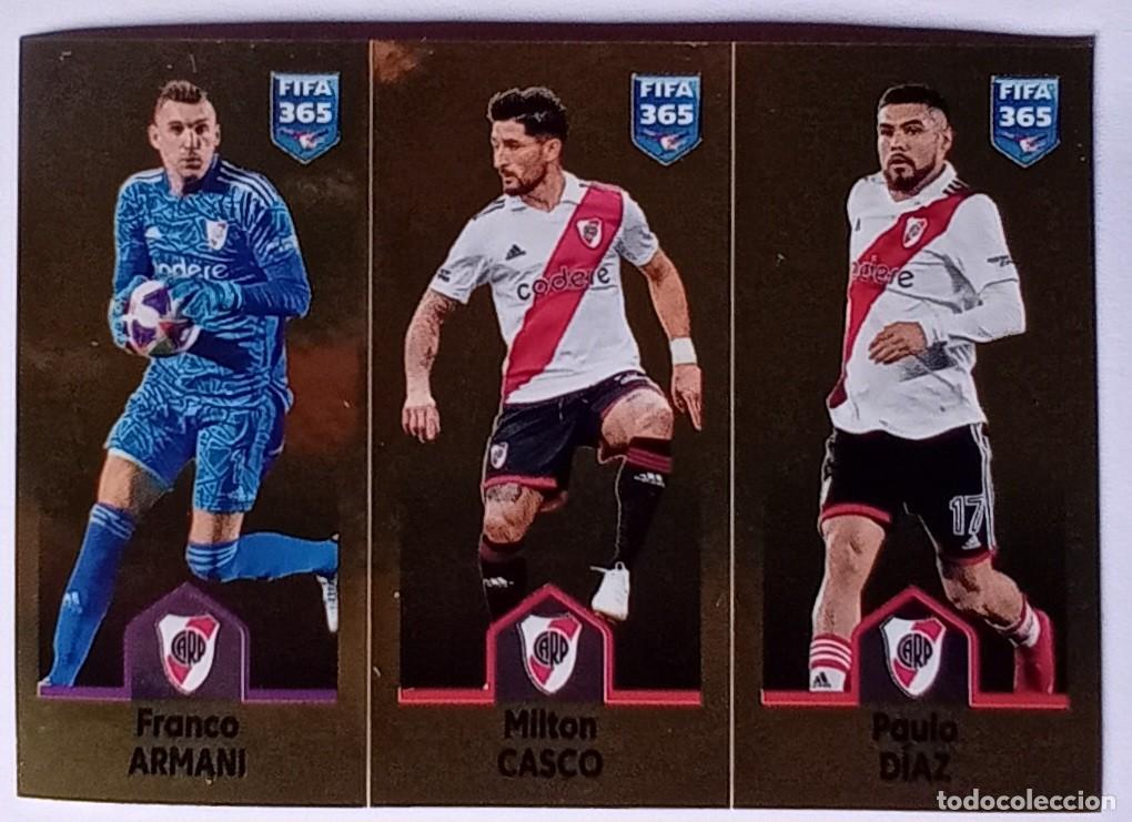 Cromos de f&uacute;tbol: Figurina Panini 2022-23 Cromo Fifa 365 2023 Armani Casco Diaz River Plate n 7