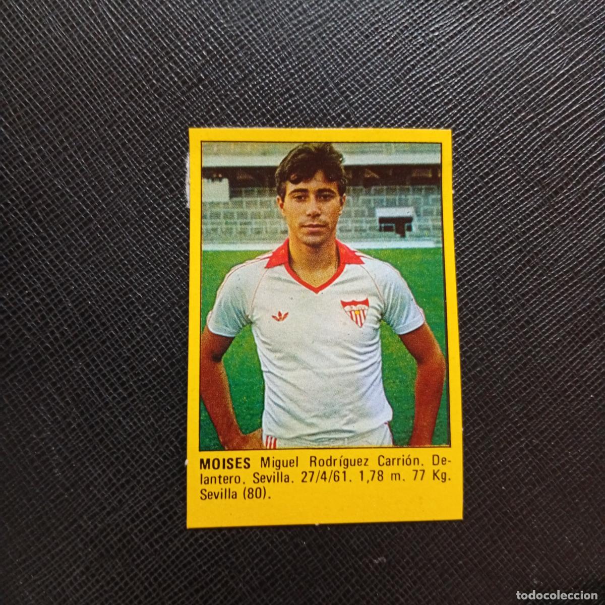 Cromos de f&uacute;tbol: MOISES SEVILLA CROMO SUPER ROLLAN 1984 CROMO FUTBOL LIGA 84 - DESPEGADO - A149 PG18