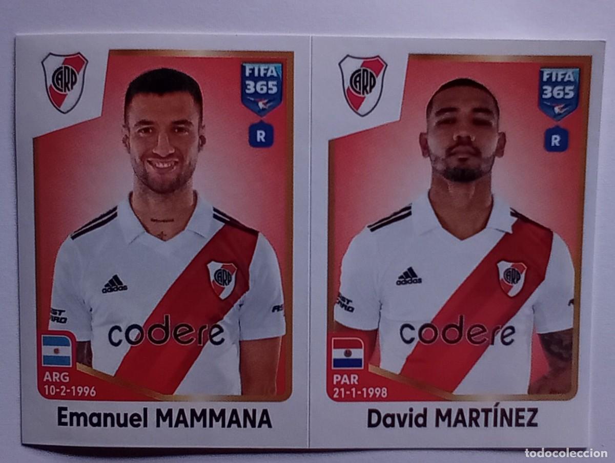 Cromos de f&uacute;tbol: Figurina Panini 2022-23 Cromo Fifa 365 2023 Mammana Mart&iacute;nez River Plate n 10