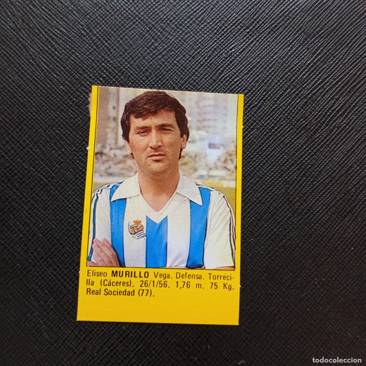 Cromos de f&uacute;tbol: MURILLO REAL SOCIEDAD CROMO SUPER ROLLAN 1984 CROMO FUTBOL LIGA 84 - DESPEGADO - A149 PG18