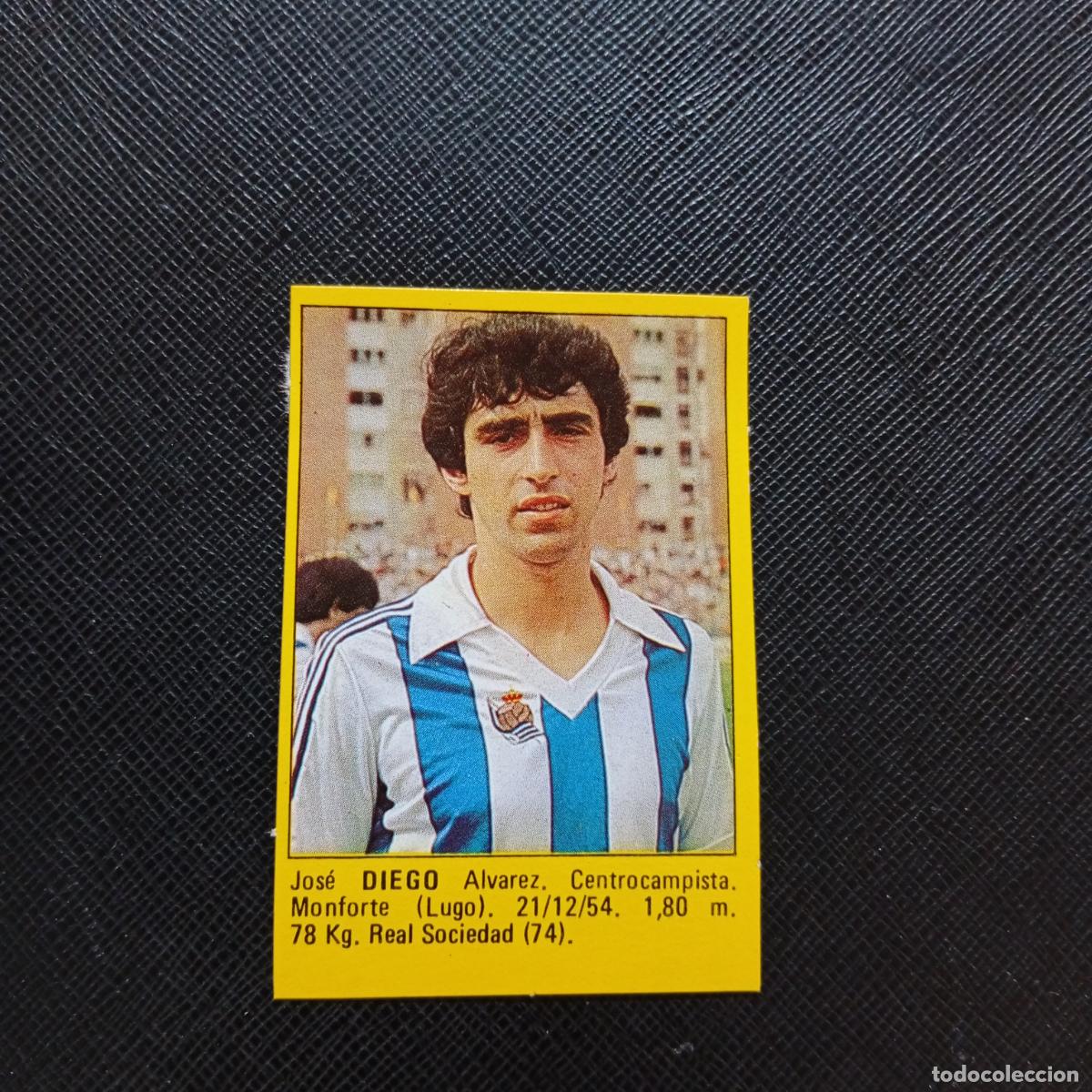 Cromos de f&uacute;tbol: DIEGO REAL SOCIEDAD CROMO SUPER ROLLAN 1984 CROMO FUTBOL LIGA 84 - DESPEGADO - A149 PG18