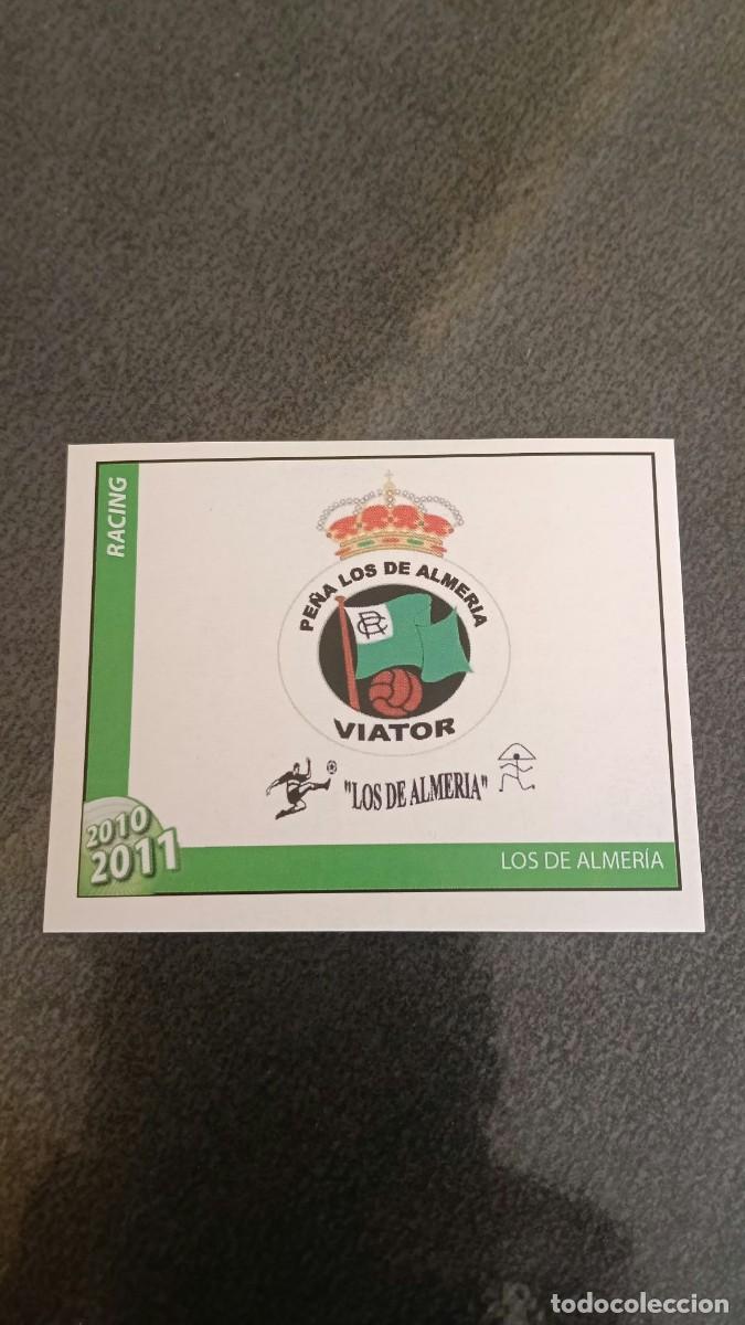 Cromos de f&uacute;tbol: Footprint 2010 2011 Oficial Racing De Santander 274 Pe&ntilde;a Los De Almeria