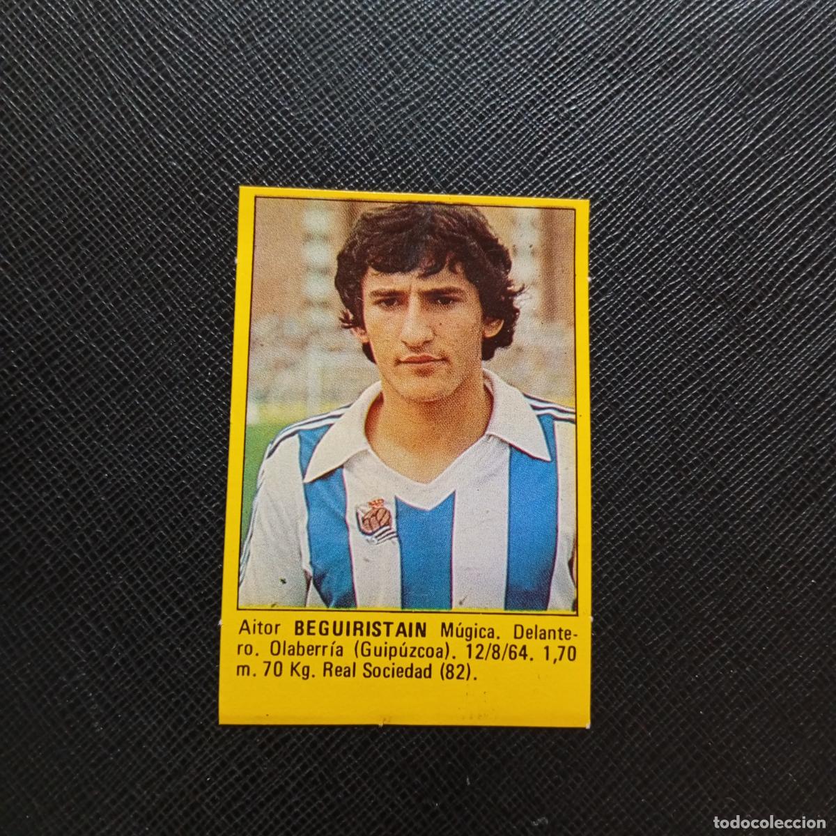 Cromos de f&uacute;tbol: BEGUIRISTAIN REAL SOCIEDAD CROMO SUPER ROLLAN 1984 CROMO FUTBOL LIGA 84 - DESPEGADO - A149 PG19