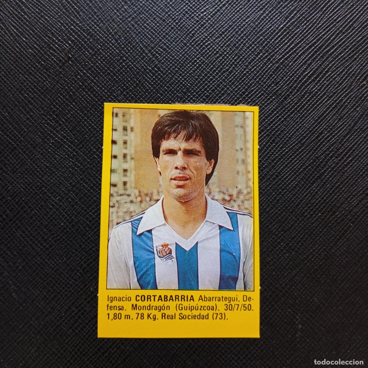Cromos de f&uacute;tbol: CORTABARRIA REAL SOCIEDAD CROMO SUPER ROLLAN 1984 CROMO FUTBOL LIGA 84 - DESPEGADO - A149 PG19