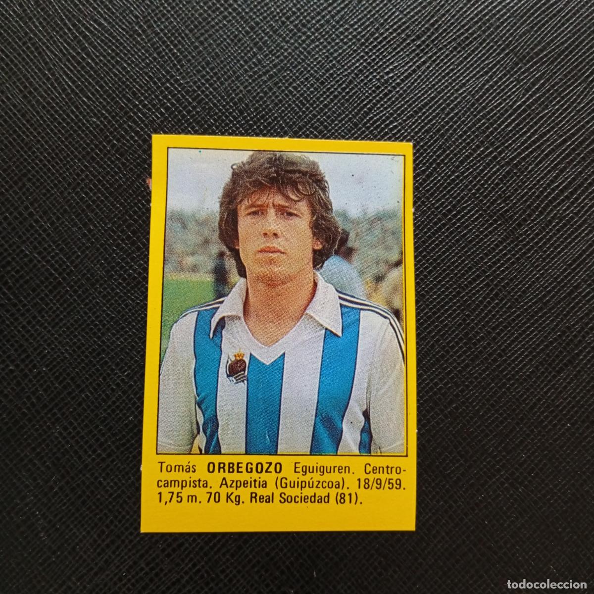 Cromos de f&uacute;tbol: ORBEGOZO REAL SOCIEDAD CROMO SUPER ROLLAN 1984 CROMO FUTBOL LIGA 84 - DESPEGADO - A149 PG19