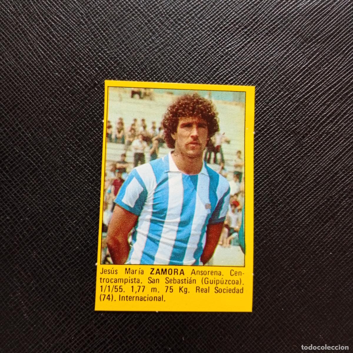 Cromos de f&uacute;tbol: ZAMORA REAL SOCIEDAD CROMO SUPER ROLLAN 1984 CROMO FUTBOL LIGA 84 - DESPEGADO - A149 PG19