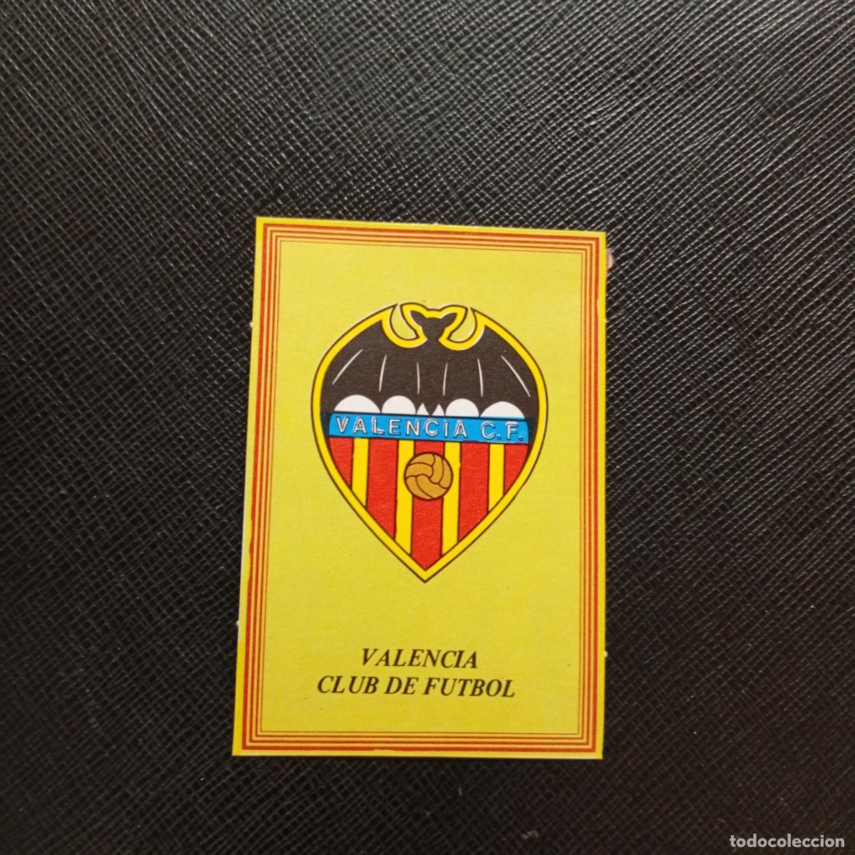 Cromos de f&uacute;tbol: ESCUDO VALENCIA CROMO SUPER ROLLAN 1984 CROMO FUTBOL LIGA 84 - DESPEGADO - A149 PG19