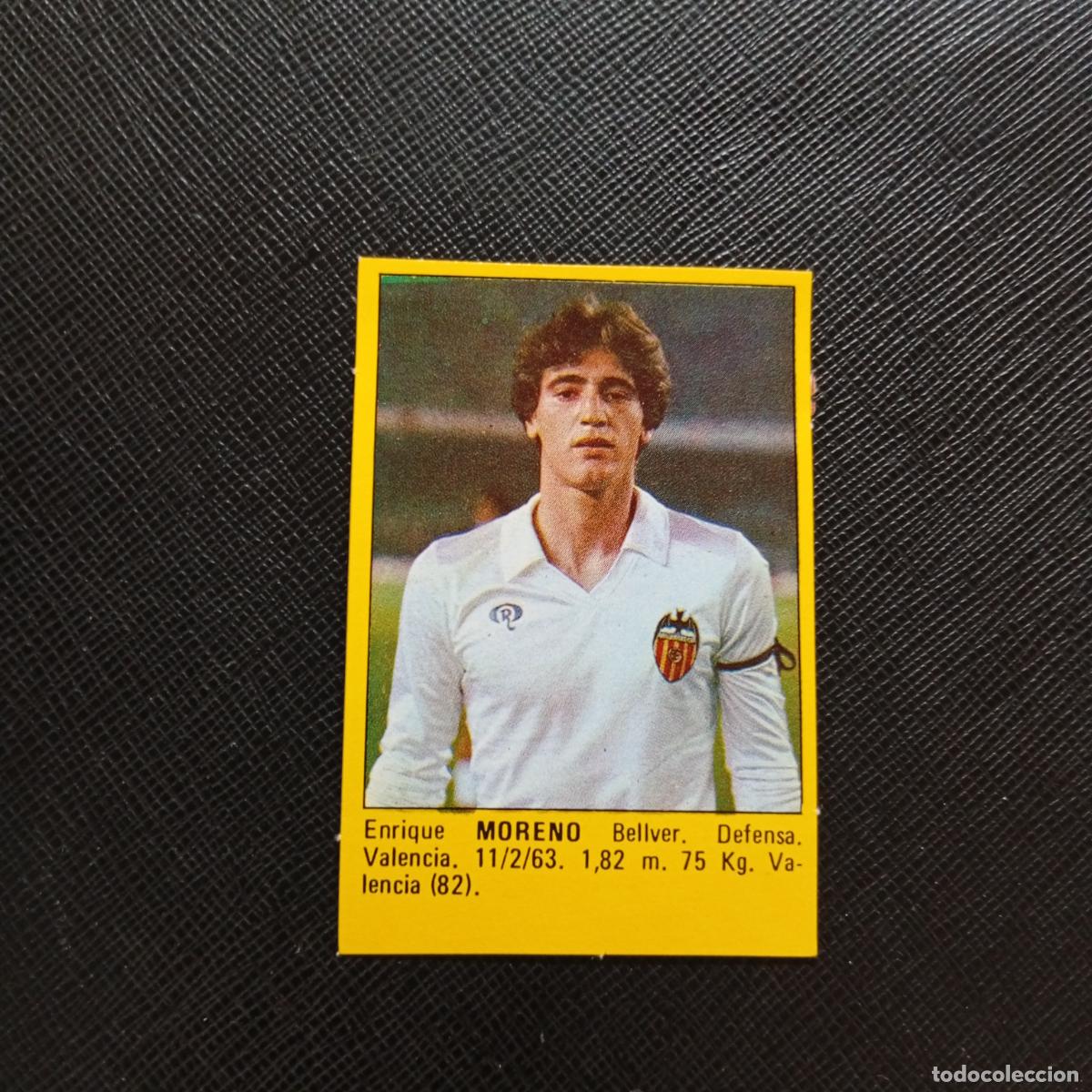 Cromos de f&uacute;tbol: MORENO VALENCIA CROMO SUPER ROLLAN 1984 CROMO FUTBOL LIGA 84 - DESPEGADO - A149 PG19
