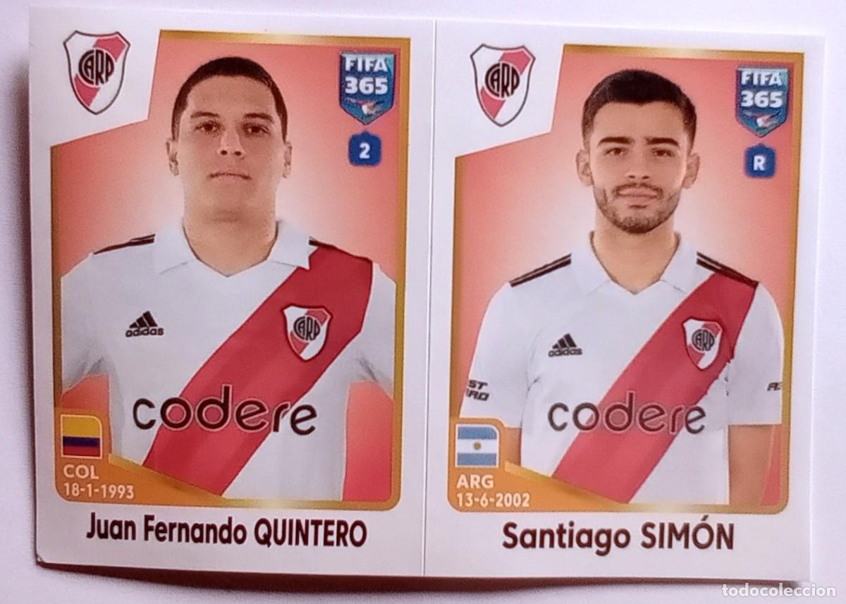 Cromos de f&uacute;tbol: Figurina Panini 2022-23 Cromo Fifa 365 2023 Quintero Sim&oacute;n River Plate n 16