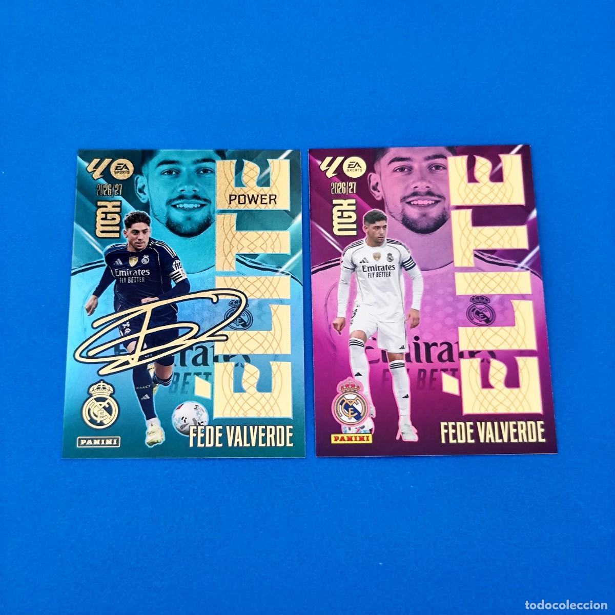 Cromos de f&uacute;tbol: Megacracks 2026 2027 / 26 27 &Eacute;lite - &Eacute;lite Power Fede Valverde Real Madrid