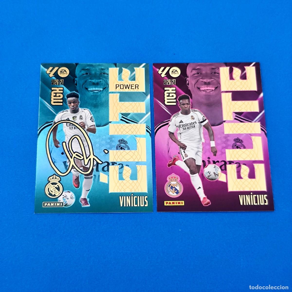 Football Stickers: Megacracks 2026 2027 / 26 27 &Eacute;lite - &Eacute;lite Power Vinicius Real Madrid