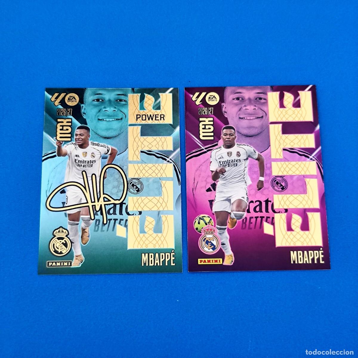 Cromos de f&uacute;tbol: Megacracks 2026 2027 / 26 27 &Eacute;lite - &Eacute;lite Power Mbappe Real Madrid
