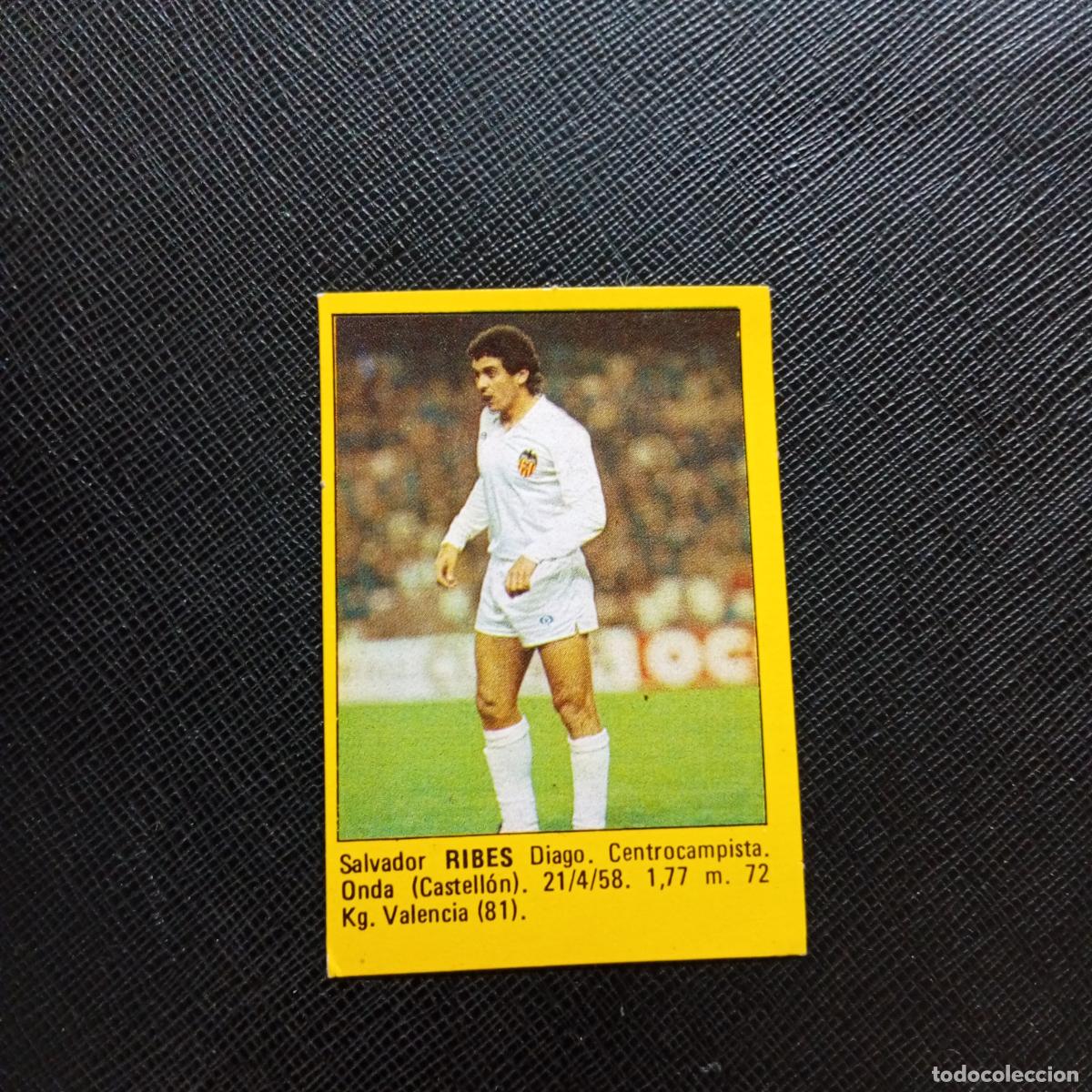 Cromos de f&uacute;tbol: RIBES VALENCIA CROMO SUPER ROLLAN 1984 CROMO FUTBOL LIGA 84 - DESPEGADO - A149 PG20