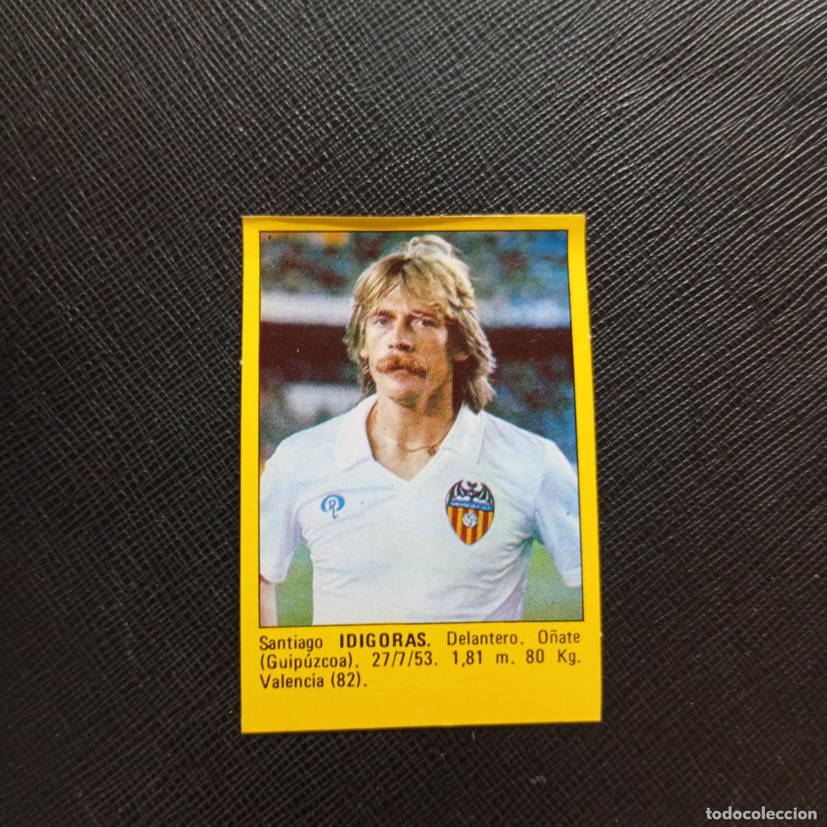 Cromos de f&uacute;tbol: IDIGORAS VALENCIA CROMO SUPER ROLLAN 1984 CROMO FUTBOL LIGA 84 - DESPEGADO - A149 PG20