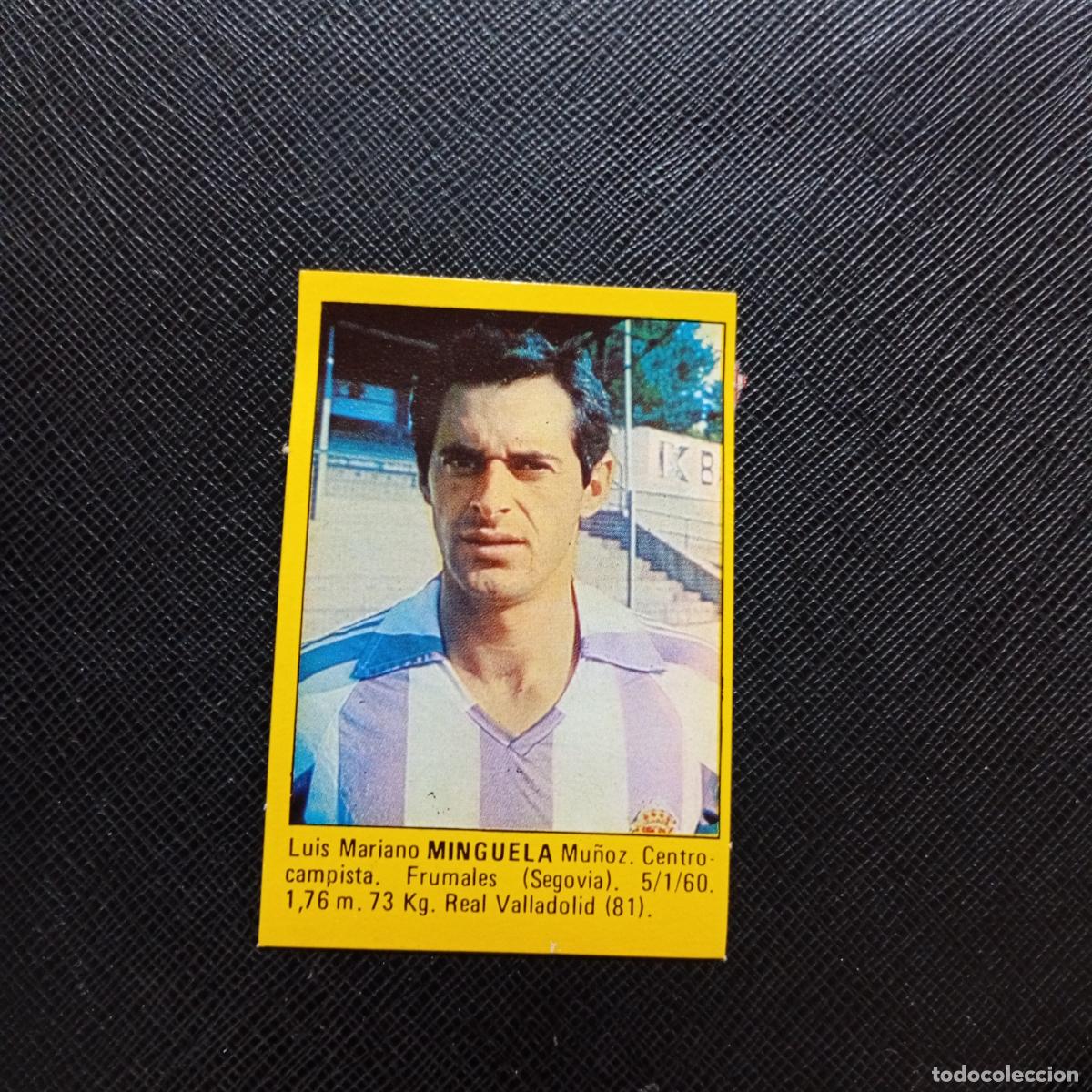 Cromos de f&uacute;tbol: MINGUELA VALLADOLID CROMO SUPER ROLLAN 1984 CROMO FUTBOL LIGA 84 - DESPEGADO - A149 PG20