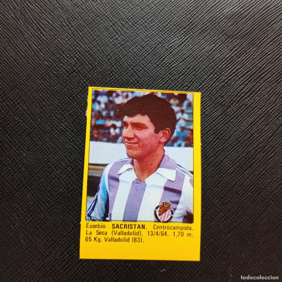 Cromos de f&uacute;tbol: SACRISTAN VALLADOLID CROMO SUPER ROLLAN 1984 CROMO FUTBOL LIGA 84 - DESPEGADO - A149 PG20