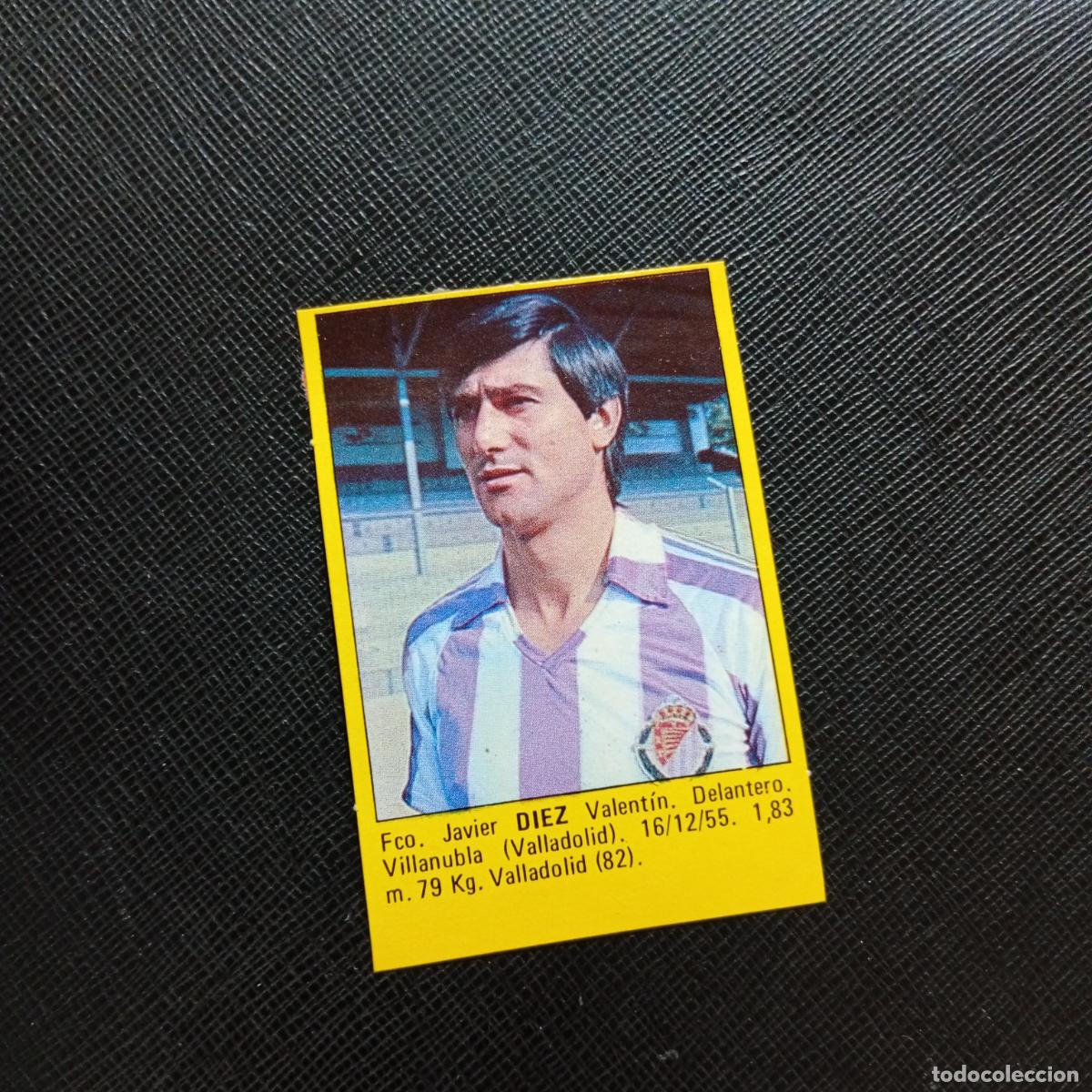 Cromos de f&uacute;tbol: DIEZ VALLADOLID CROMO SUPER ROLLAN 1984 CROMO FUTBOL LIGA 84 - DESPEGADO - A149 PG20
