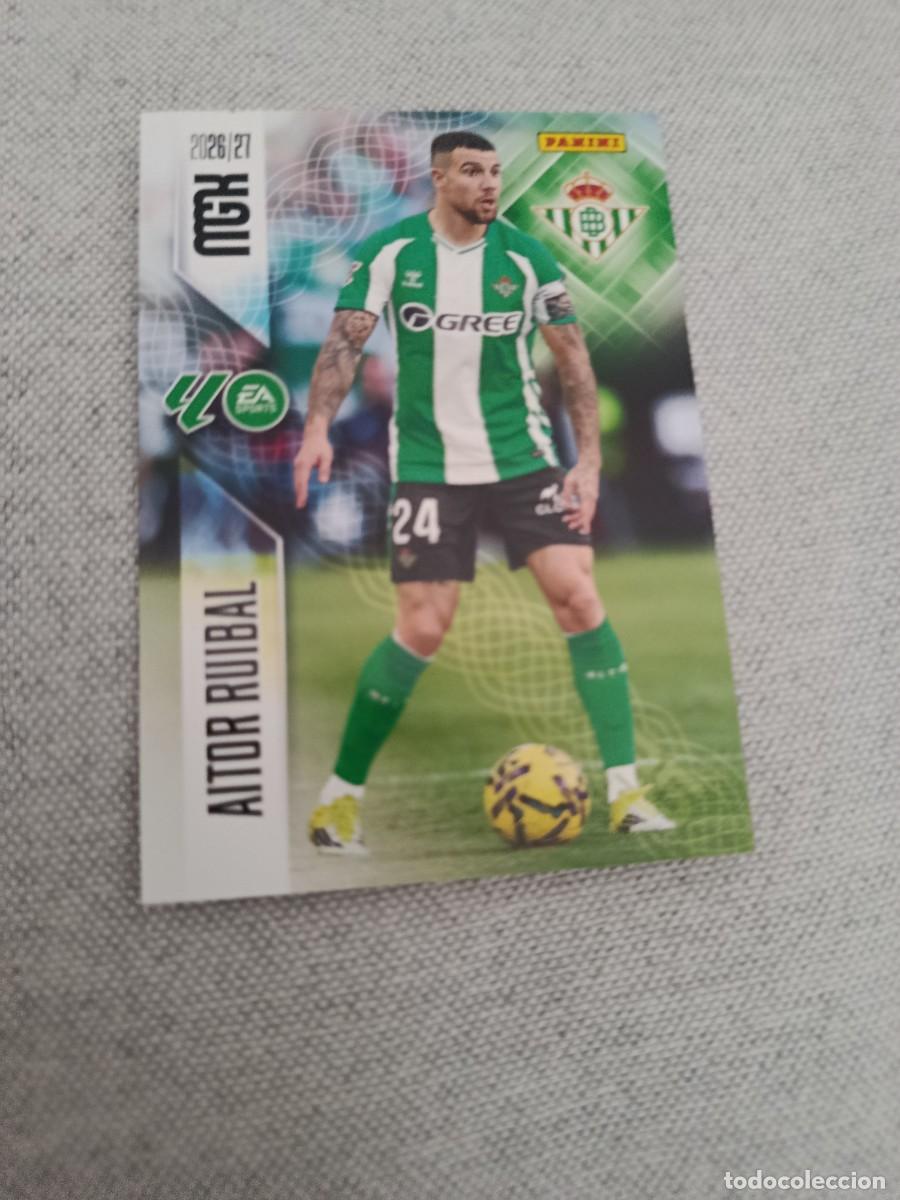Cromos de f&uacute;tbol: Megacracks 26/27. 94- Aitor Ruibal. Real Betis.