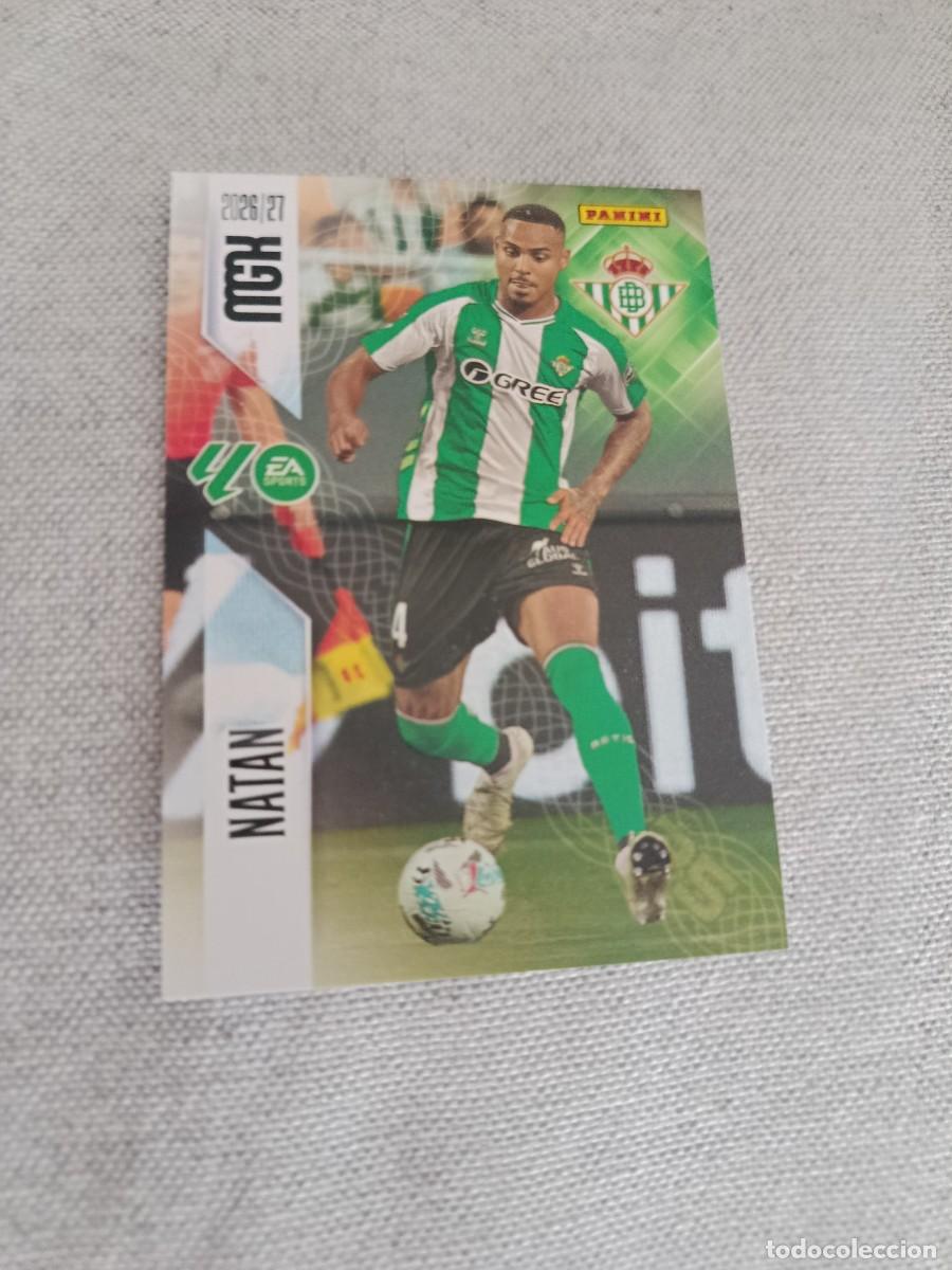 Cromos de f&uacute;tbol: Megacracks 26/27. 97- Natan. Real Betis.