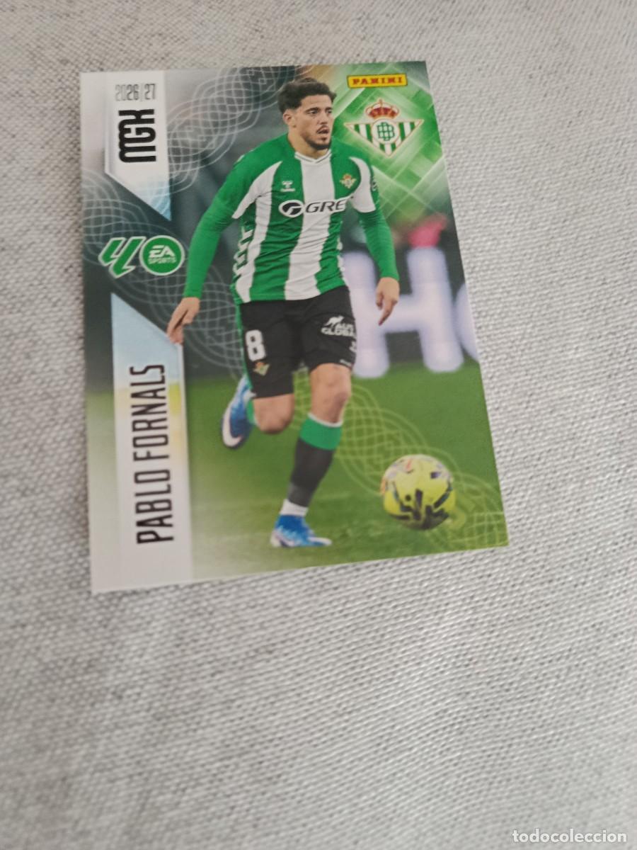 Cromos de f&uacute;tbol: Megacracks 26/27. 102- Fornals. Real Betis.
