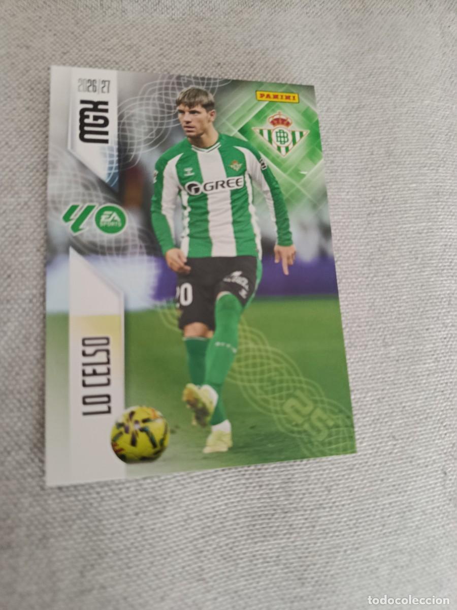 Cromos de f&uacute;tbol: Megacracks 26/27. 103- Lo Celso. Real Betis.
