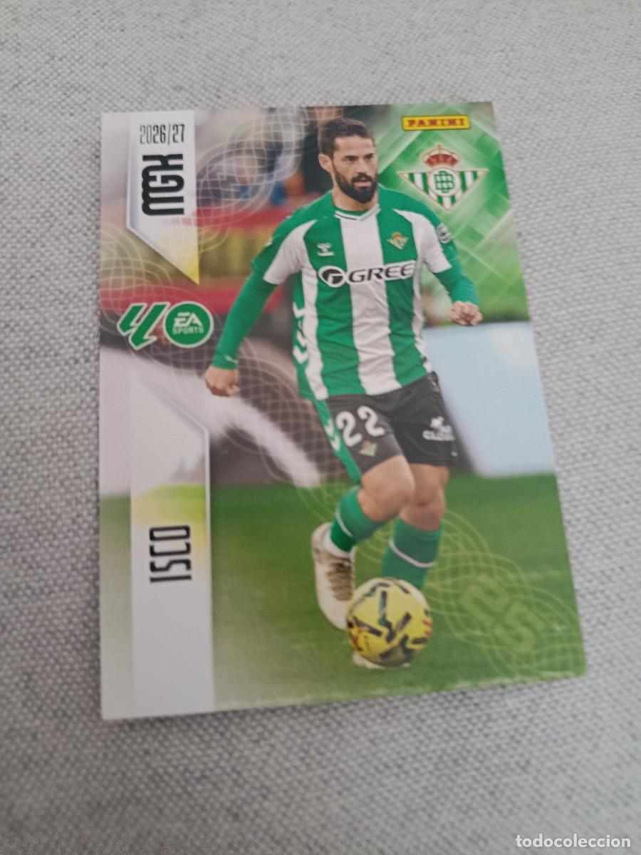 Cartes &agrave; collectionner de Football: Megacracks 26/27. 104- Isco. Real Betis.