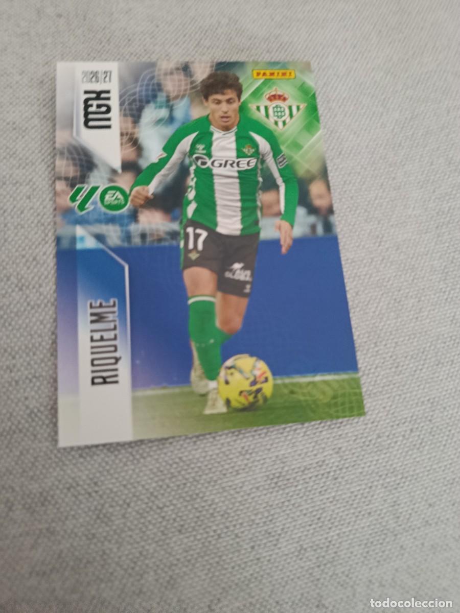 Cartes &agrave; collectionner de Football: Megacracks 26/27. 105- Riquelme. Real Betis.